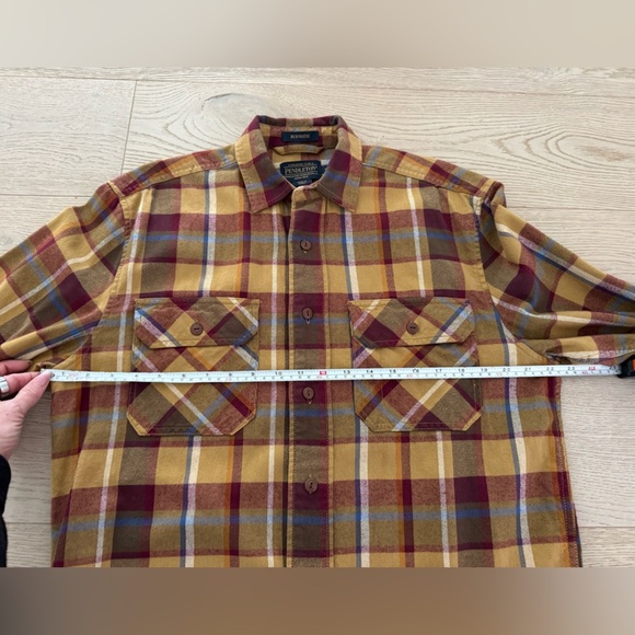 Men’s Pendleton Burnside Double-Brushed Flannel Shirt size small - Picture 7 of 8